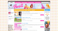 Desktop Screenshot of hryprobarbie.cz